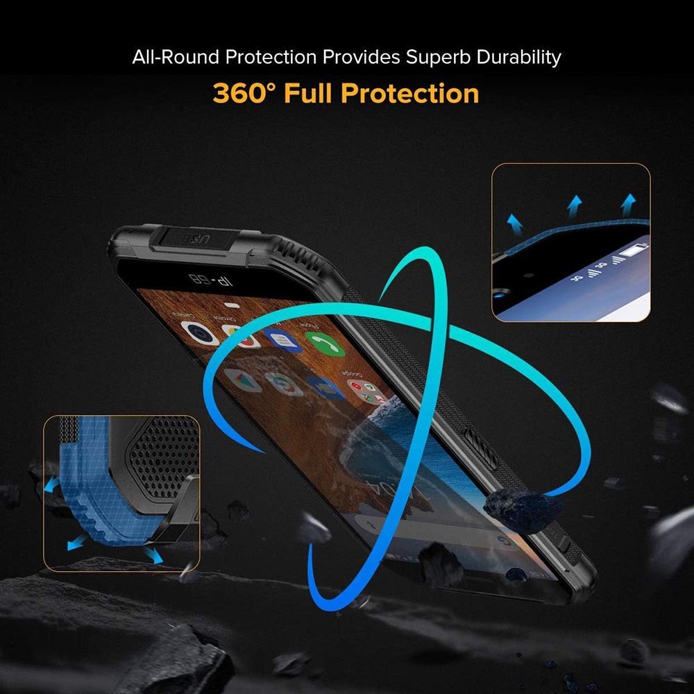 Rugged Phones Armor X6 IP68/69K Dustproof Waterproof Smartphone Global 3G Dual SIM 5.0 inches Bluetooth, GPS, Compass